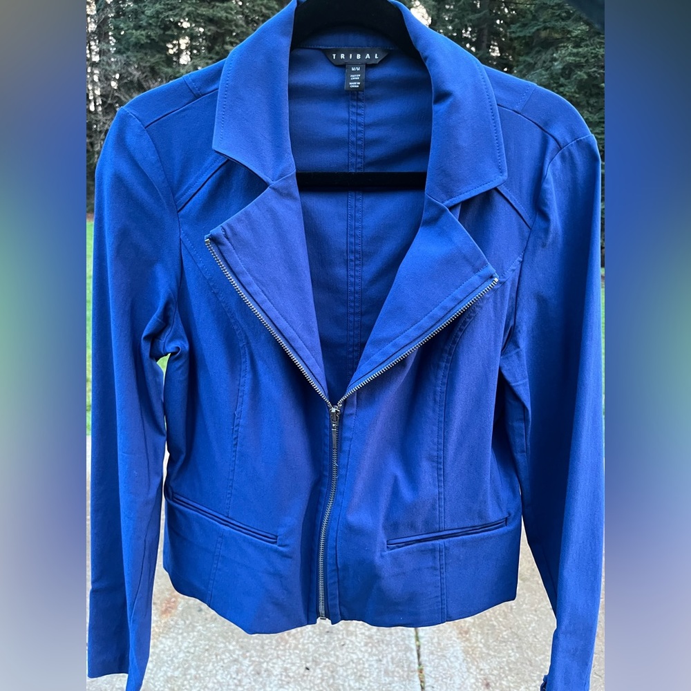 Tribal Brand Royal Blue Blazer